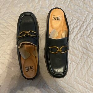 Sofft leather mules … never worn